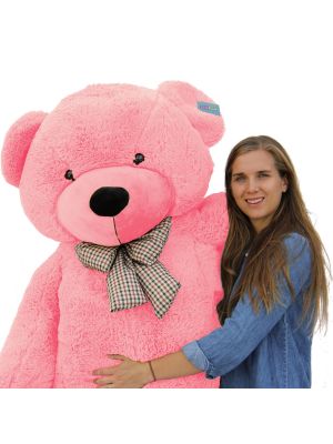 6ft pink teddy bear